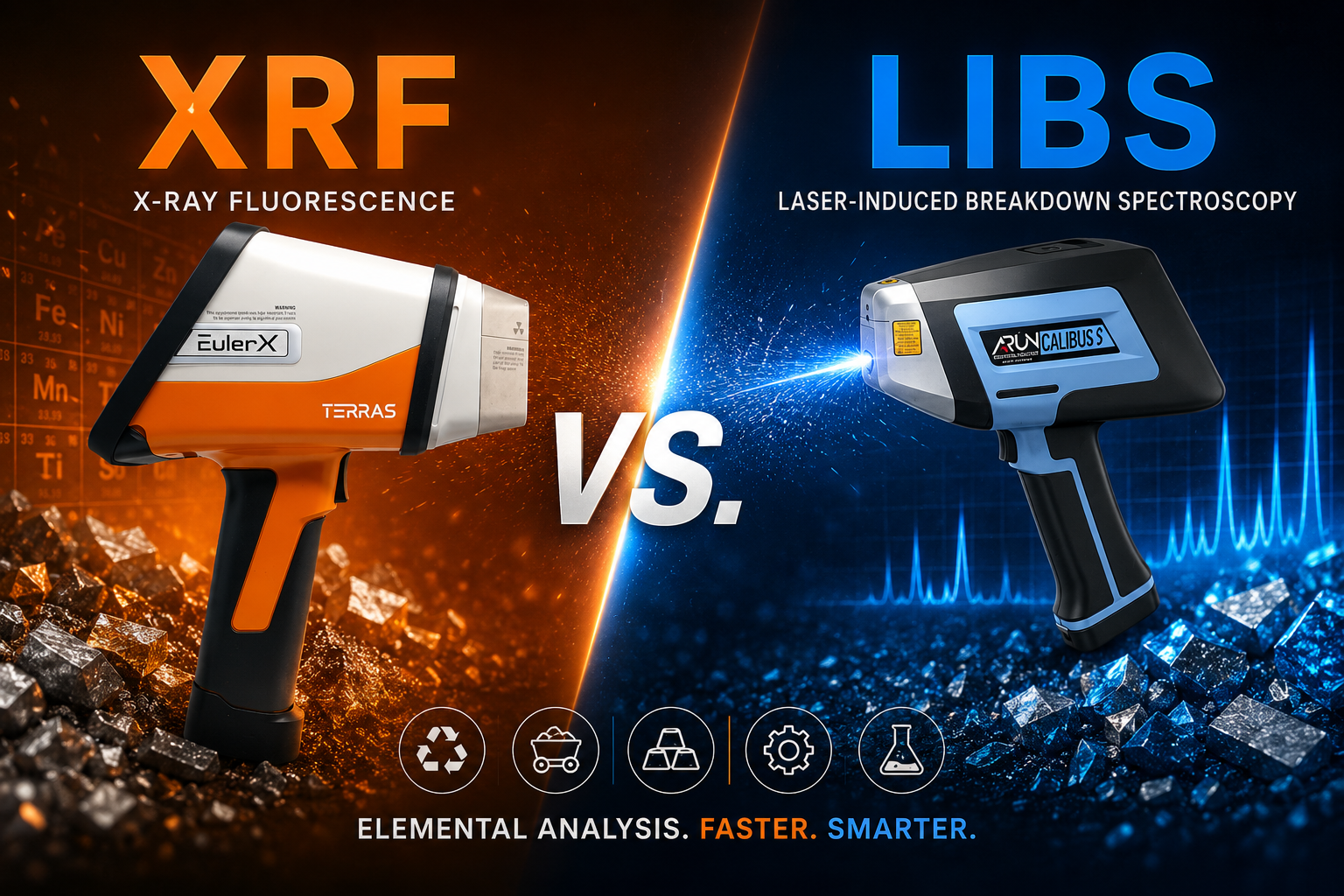 LIBS ต่างจาก XRF อย่างไร